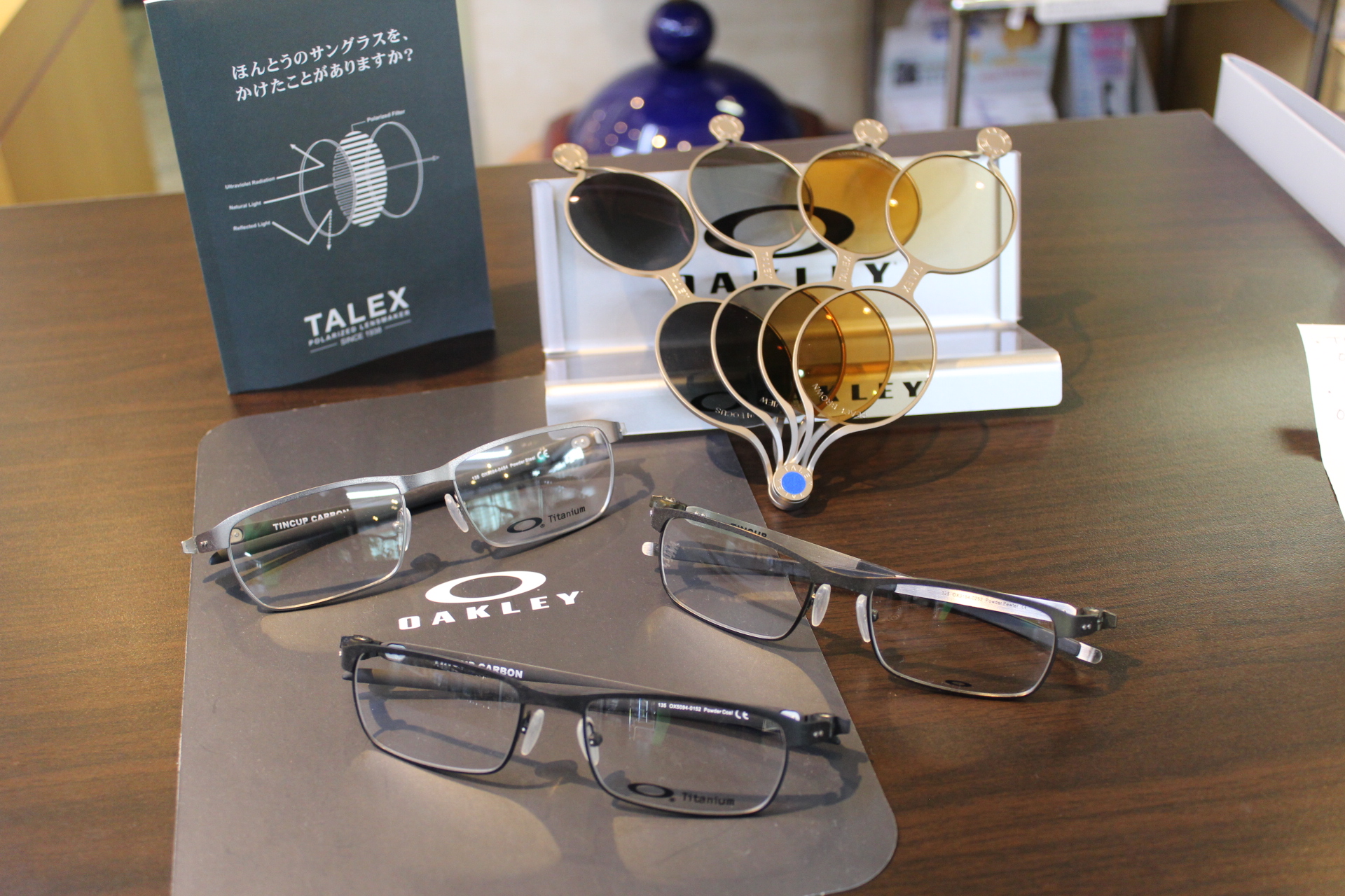メガネのヤマウチ TALEX(タレックス)×OAKLEY(オークリー)メガネお