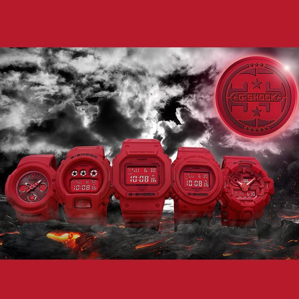 CASIO(カシオ) 腕時計 G-SHOCK ジーショック 35th Anniversary RED OUT ...